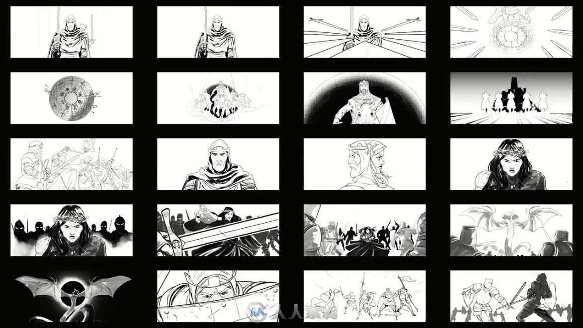 影片《王者少年》序幕镜头幕后制作解析视频 从概念作品到最终动画的制作过程解析