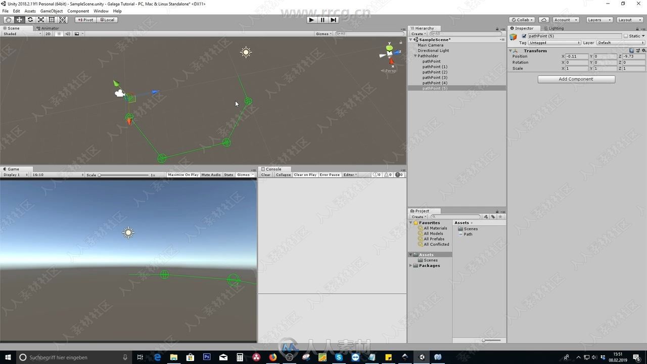 Unity小蜜蜂太空射击游戏完整制作视频教程