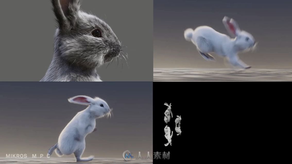 乐高真人广告片《重组世界》视觉特效解析视频 兔子动画逼真又可爱