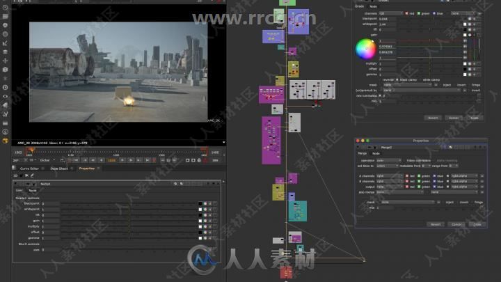 Nuke Studio影视后期特效合成软件13.0v5版