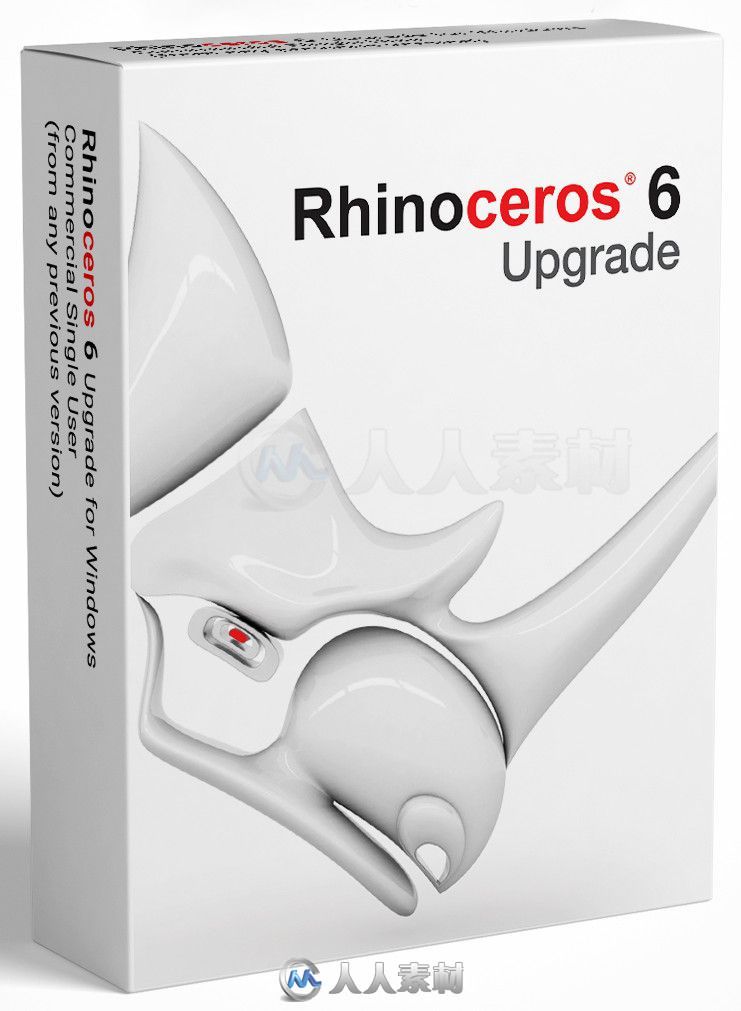Rhinoceros犀牛建模软件V6.20版