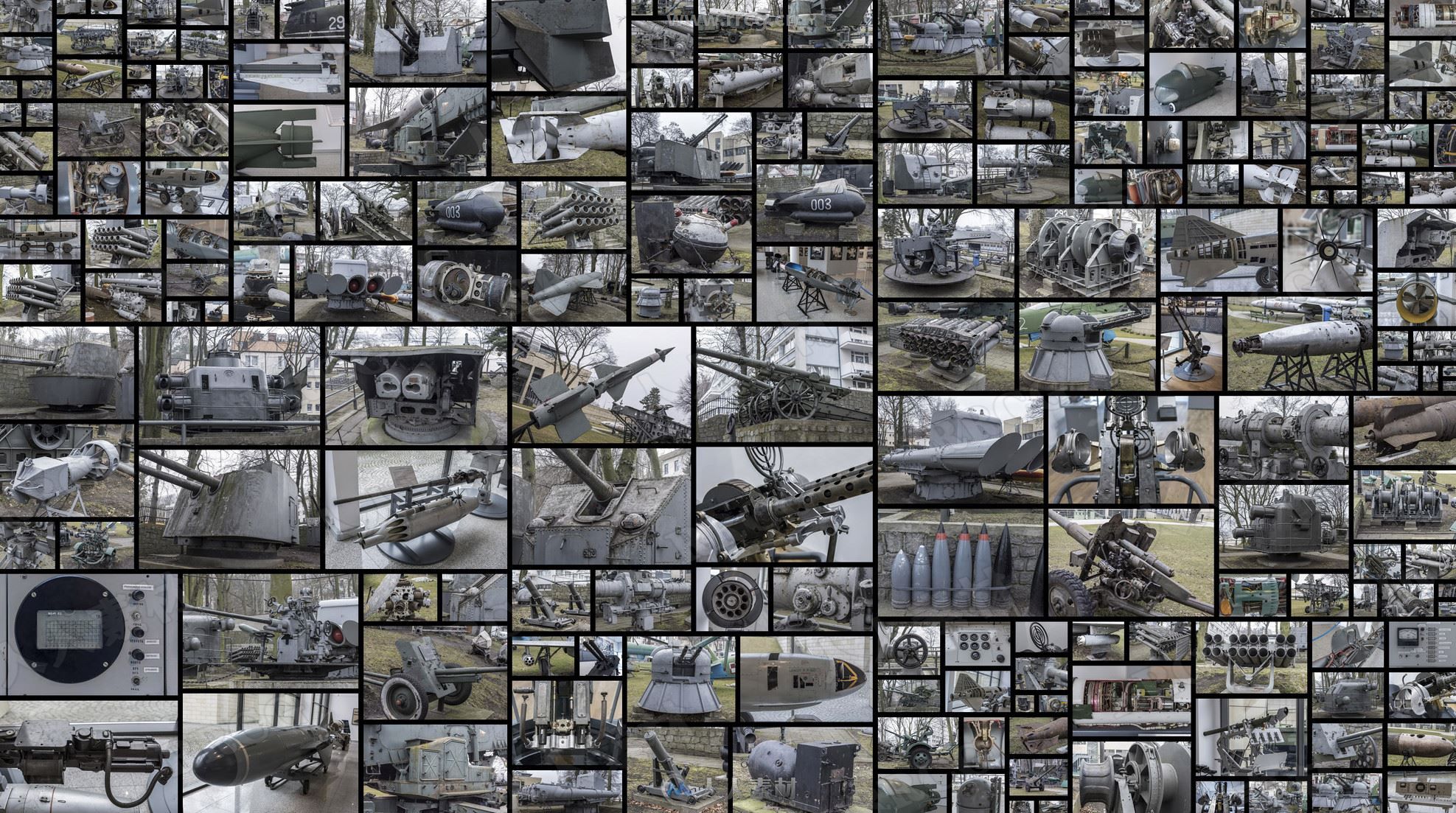 217组战争大炮导弹武器高清参考图片合集