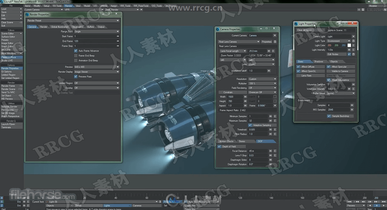 NewTek LightWave 3D三维建模与动画制作软件V2020版