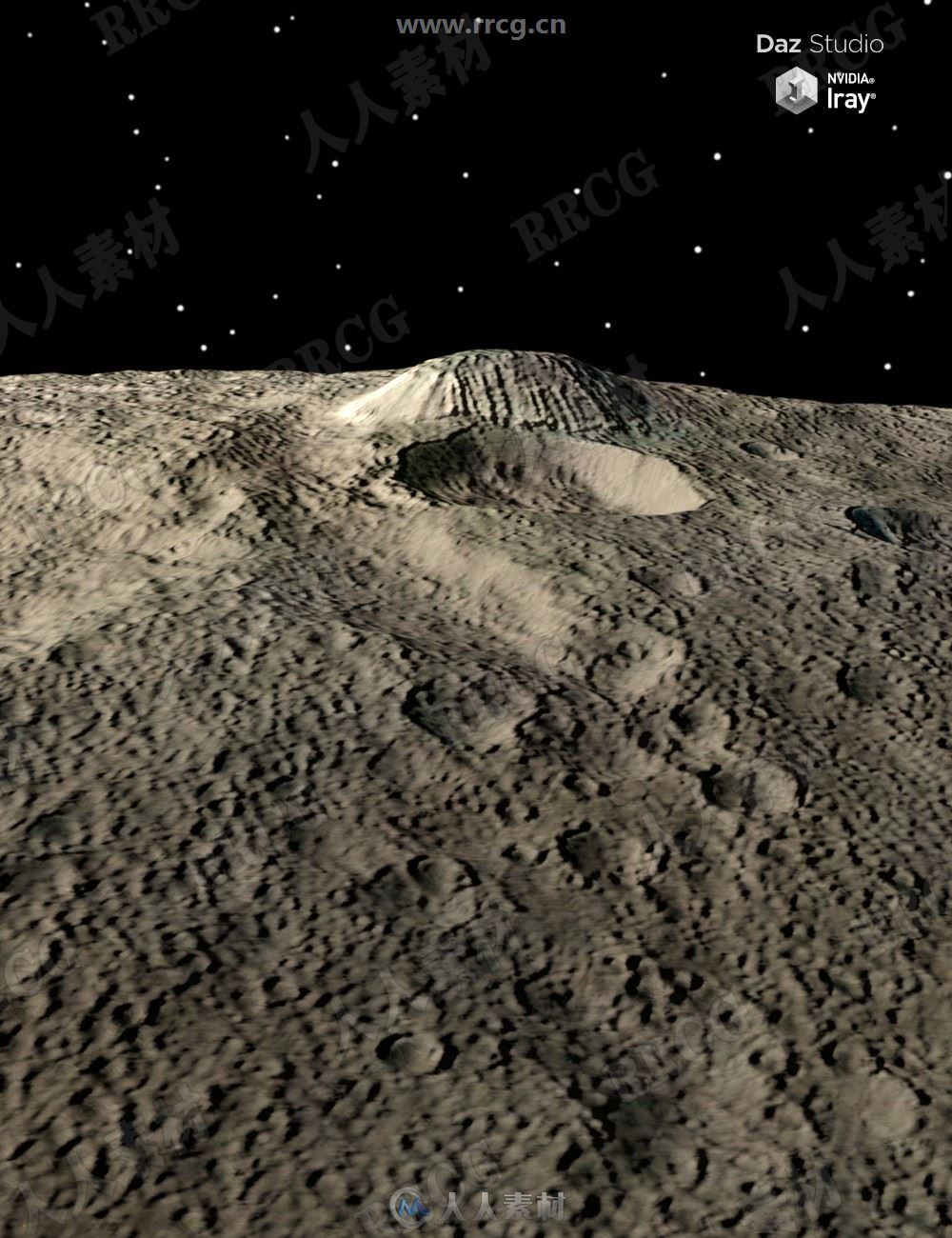 太空行星星球场景自然景观3D模型合集