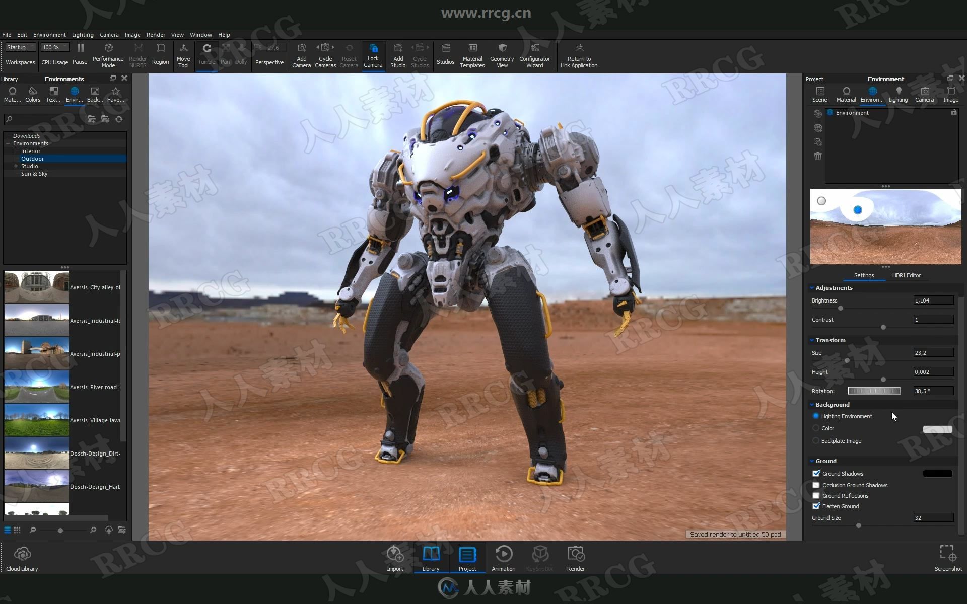 酷炫Zbrush机器人3D设计制作流程视频教程