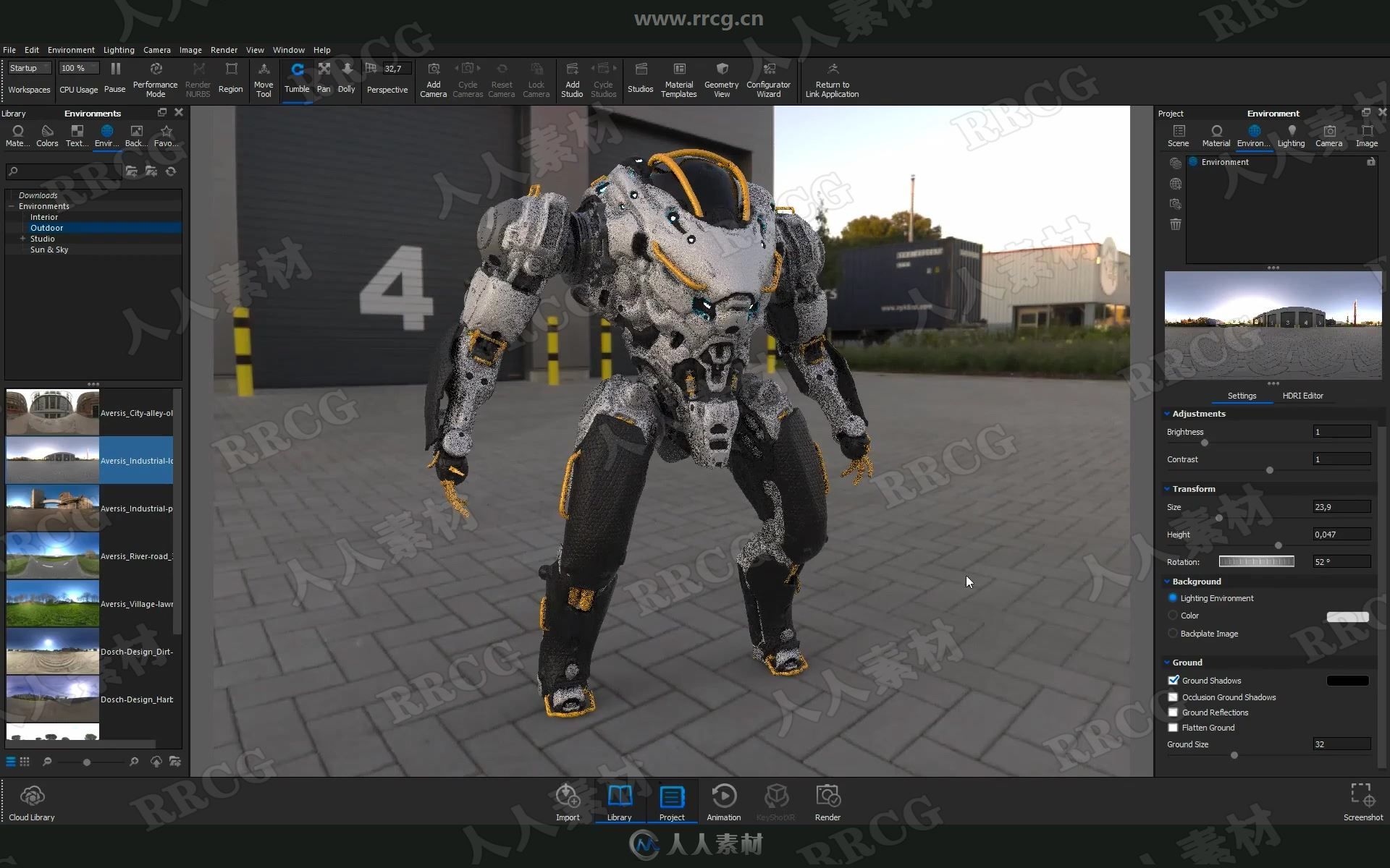 酷炫Zbrush机器人3D设计制作流程视频教程