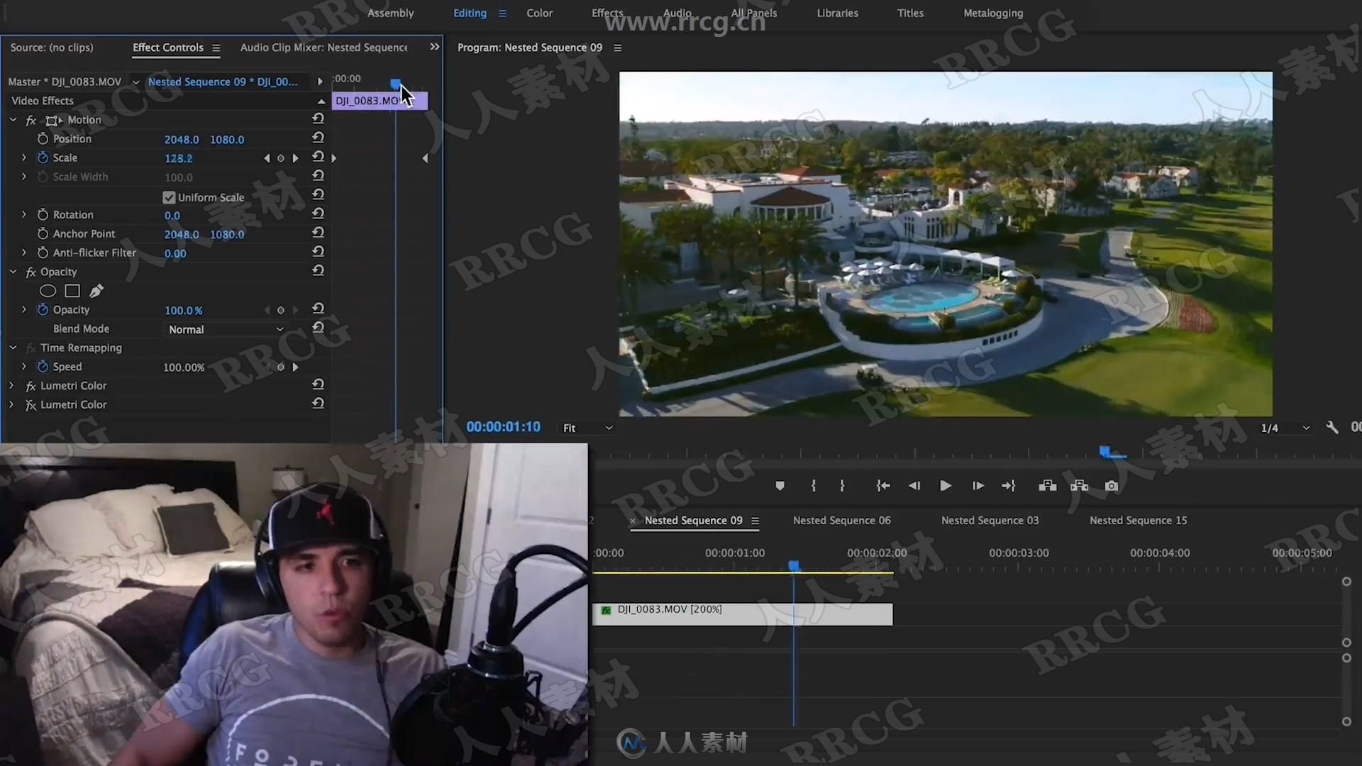 Premiere Pro高级剪辑工作流程专业训练视频教程