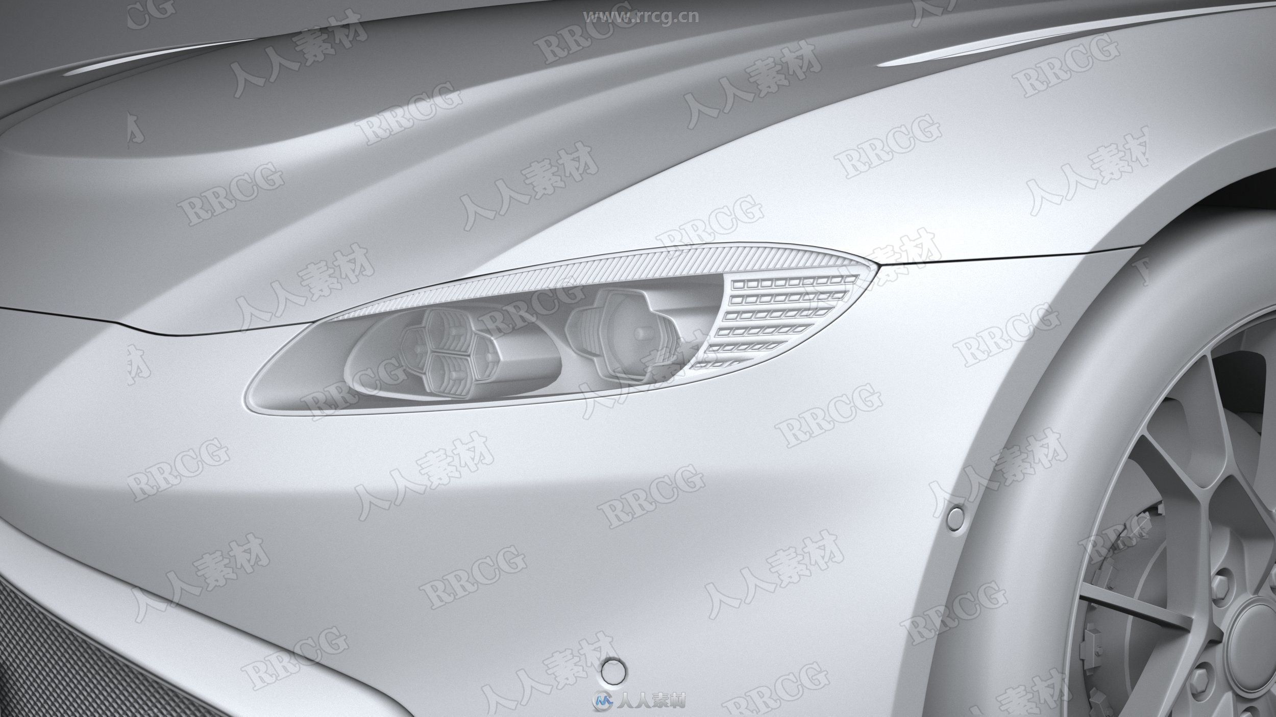 阿斯顿马丁超跑Aston Martin Vantage真实汽车高质量3D模型