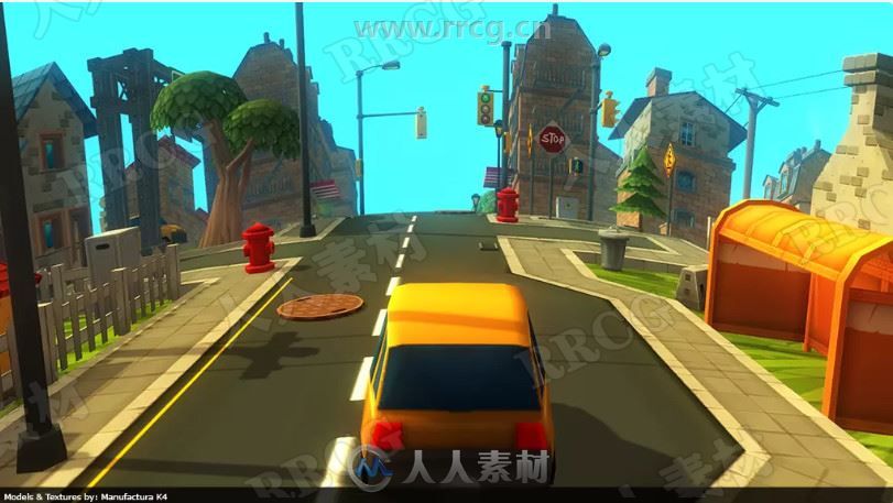 弯曲带弧度世界场景视觉特效Unity游戏素材资源