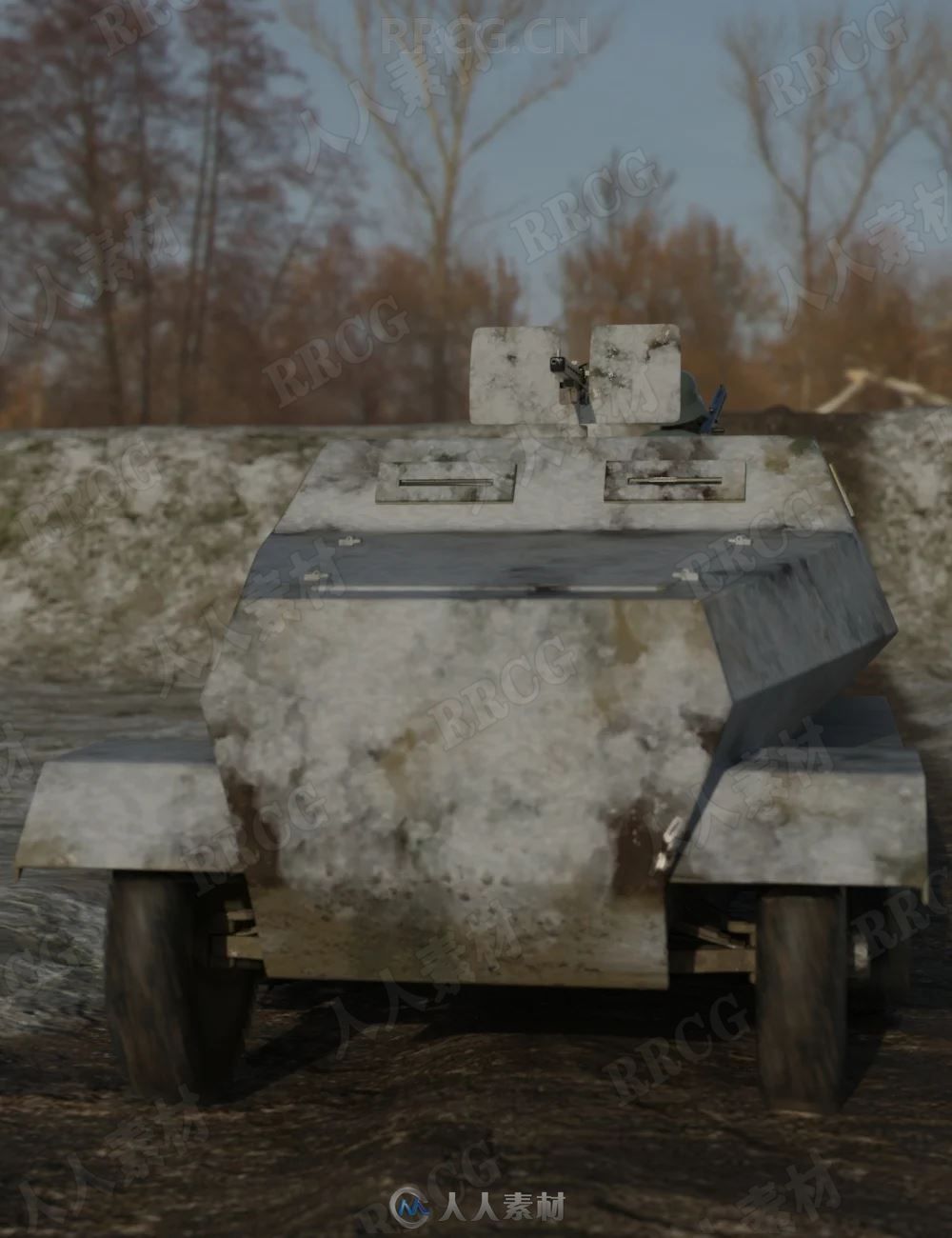 轻型装甲坦克运输工具3D模型合集