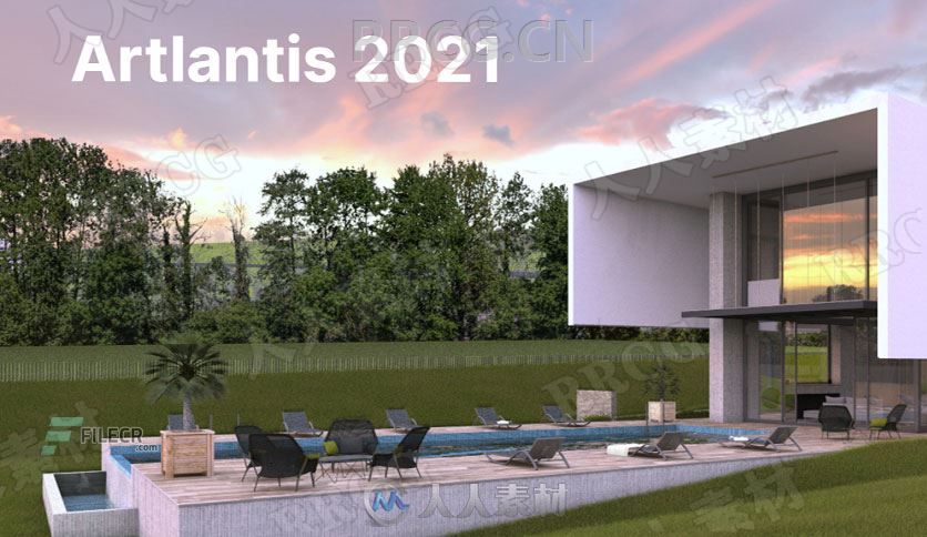 Artlantis 2021建筑场景专业渲染软件V9.5.2.26606版