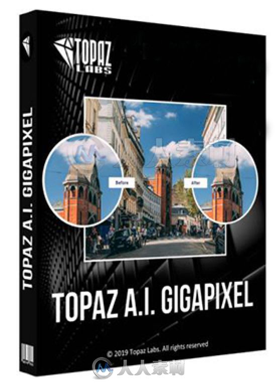 Topaz Gigapixel AI图像智能处理软件V5.4.2版