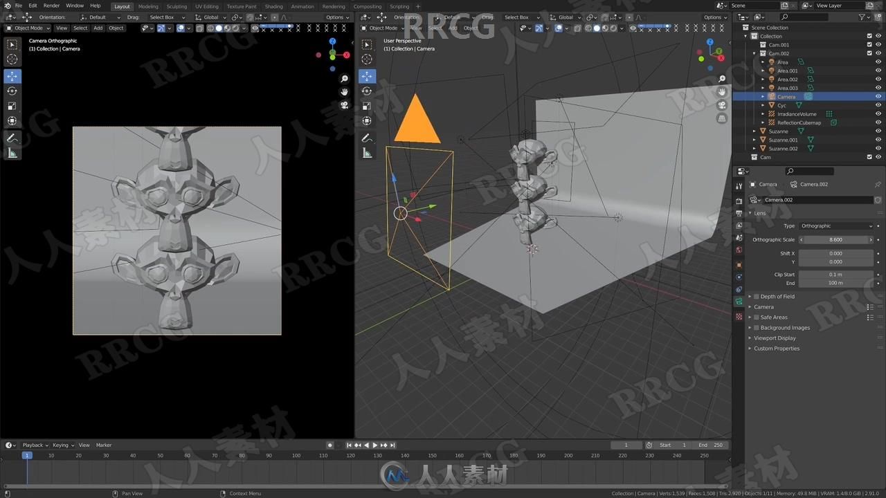 Blender初学者动画制作高效技能训练视频教程