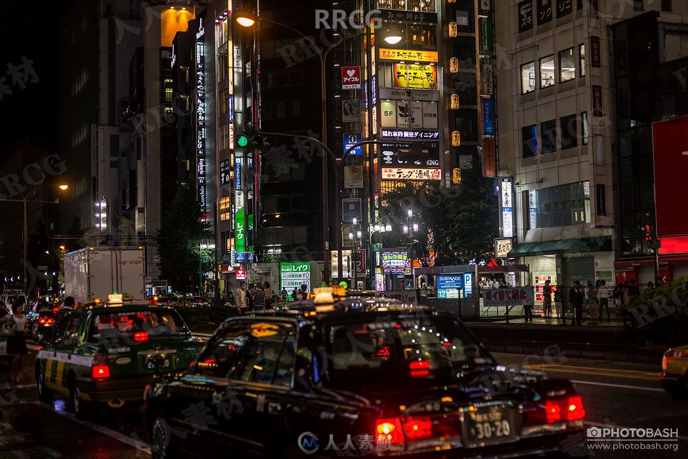 853组博赛朋克东京城市建筑街拍高清参考图片合集第一季