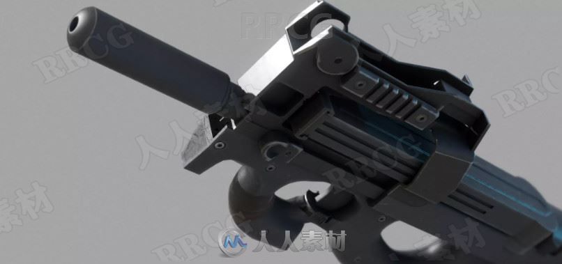 高级步枪防御武器道具Unity游戏素材资源