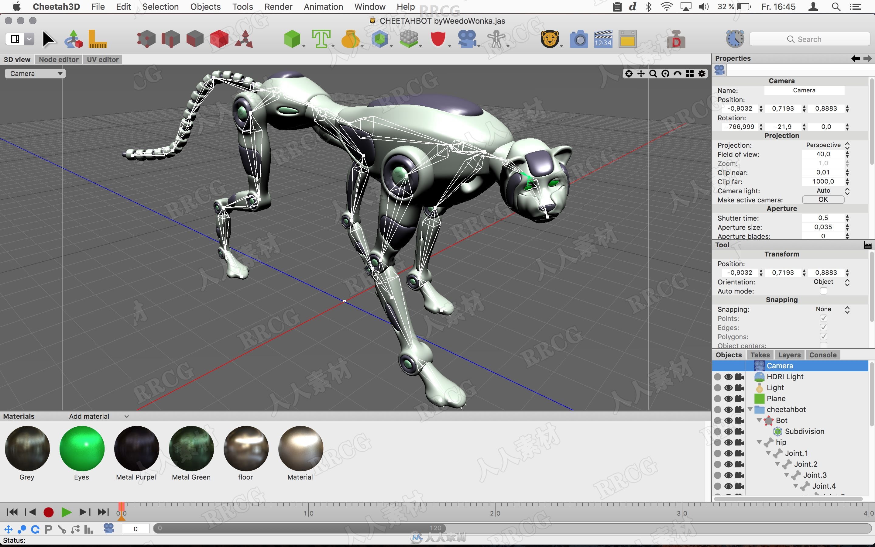 Cheetah3D三维建模软件V7.5 Mac版