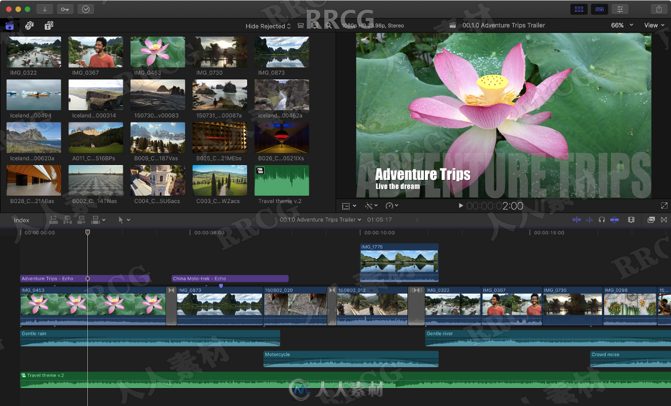 Apple Final Cut Pro X非线剪辑软件V10.6.3版