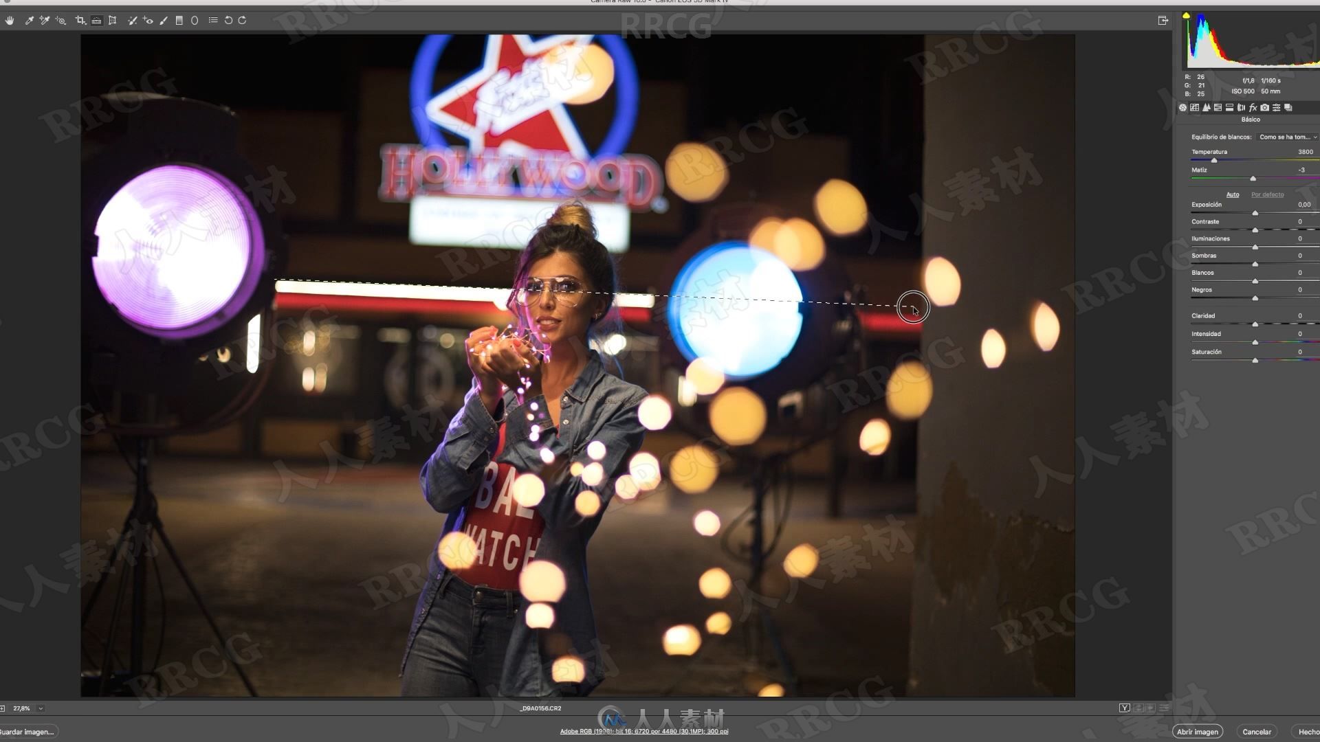 PS中Camera Raw创建城市夜景照明视觉效果滤镜视频教程