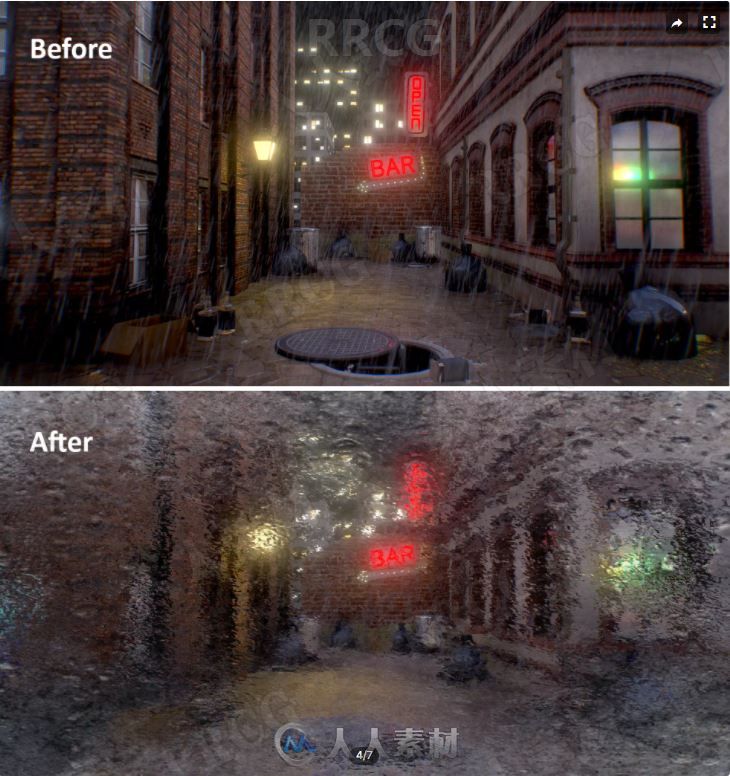 雨霜蒸汽天气着色器视觉特效Unity游戏素材资源
