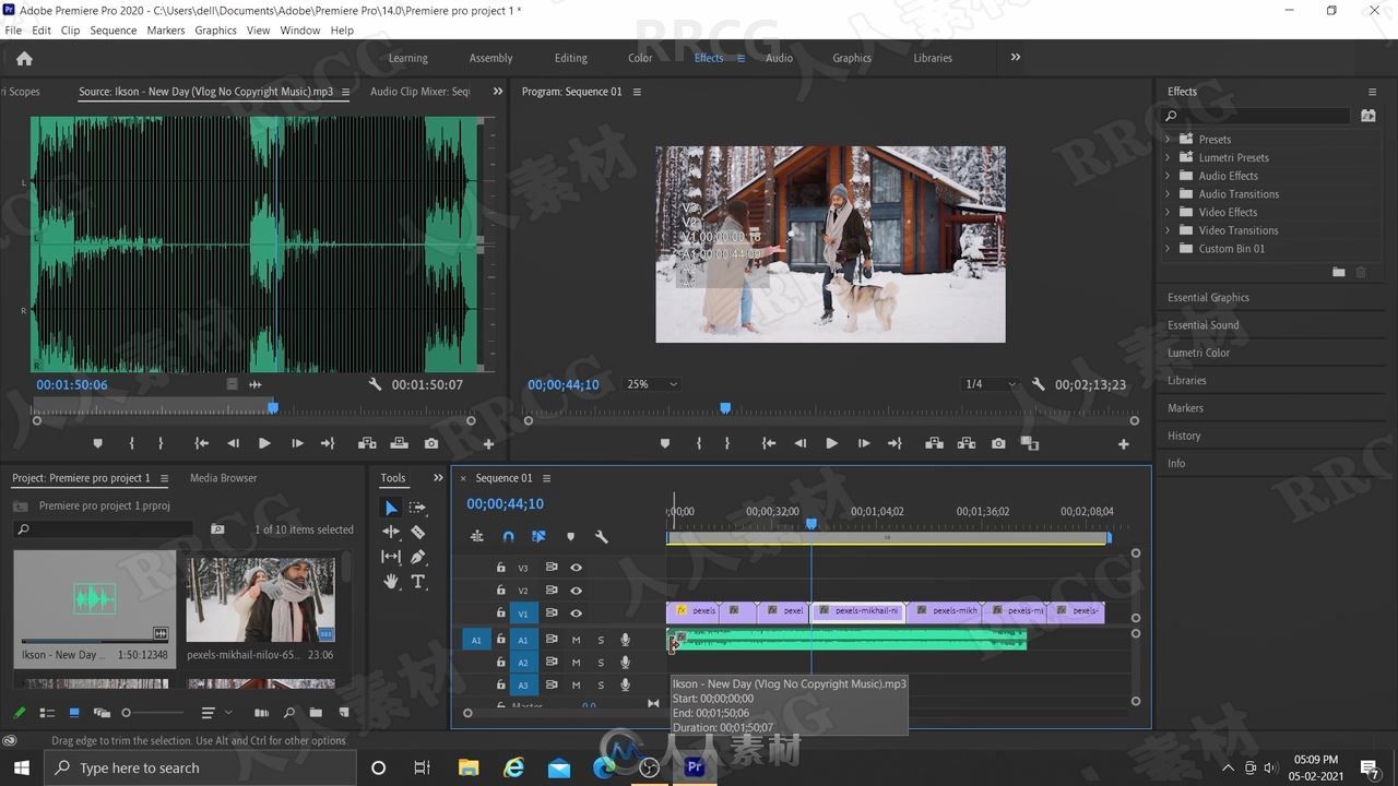 Premiere Pro编辑 Vlog视频完整过程技能训练视频教程
