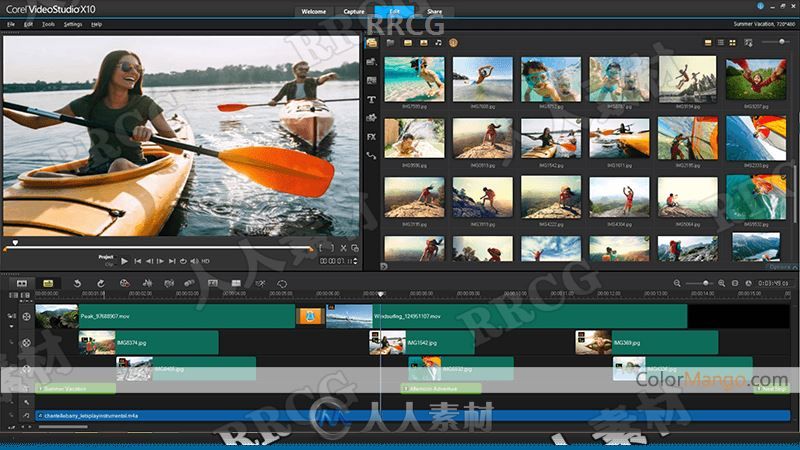 Corel VideoStudio 2022视频图像后期处理软件V25.3.0.584版