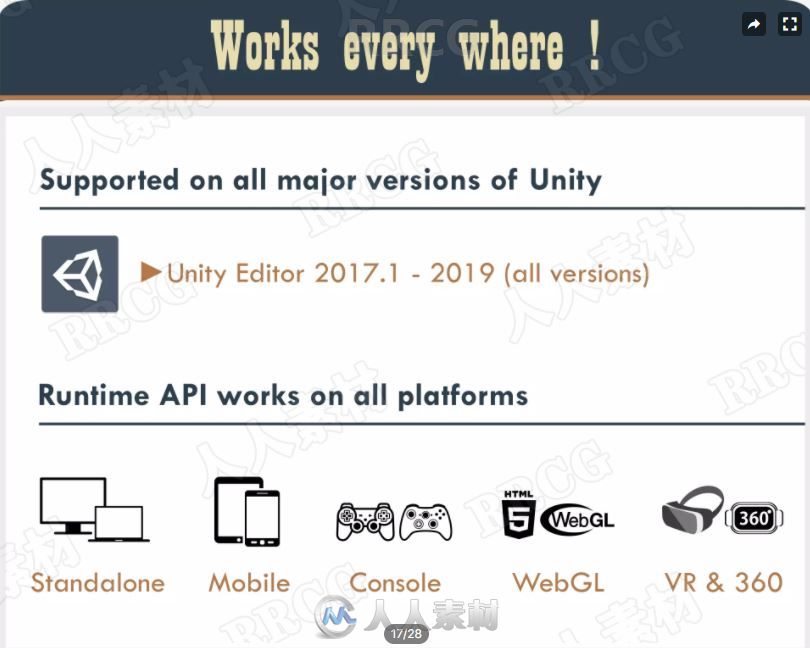复杂3D场景完整优化实用工具Unity游戏素材资源