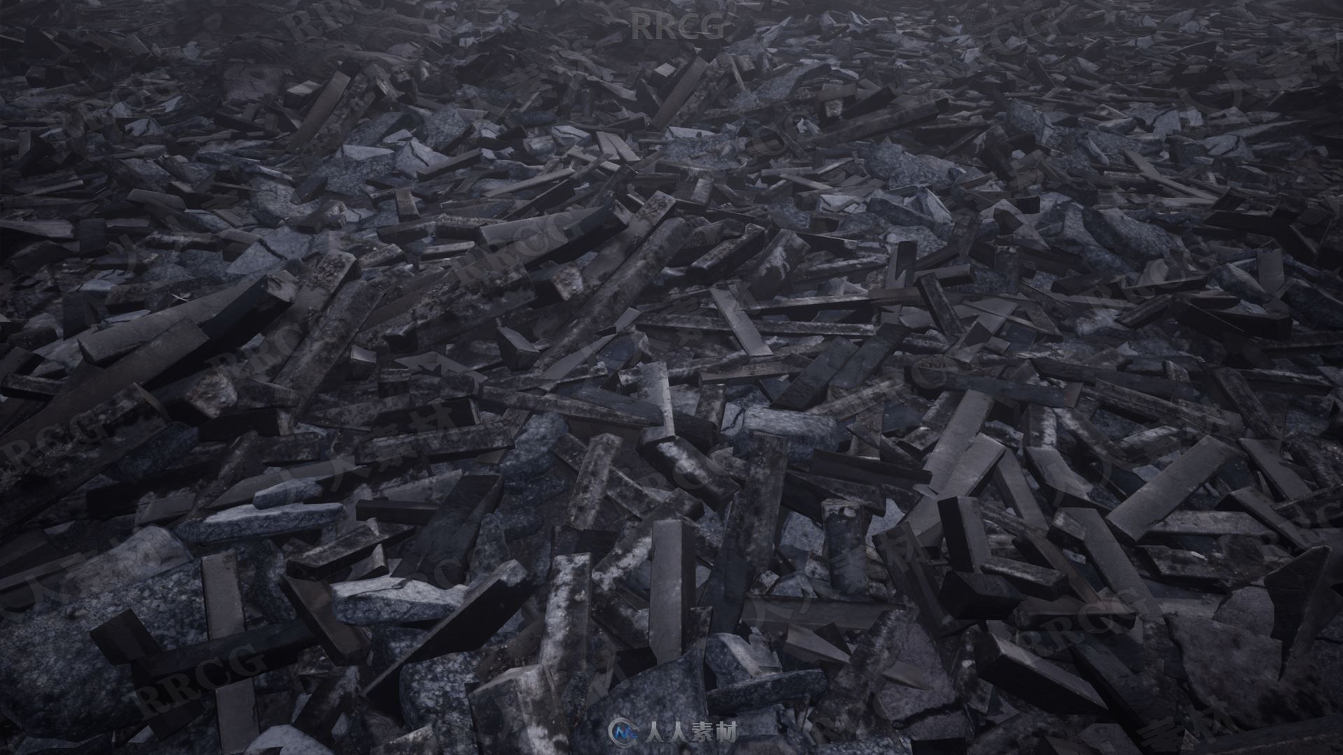 世界末日效果干燥土地暴风来袭环境场景Unreal Engine游戏素材资源