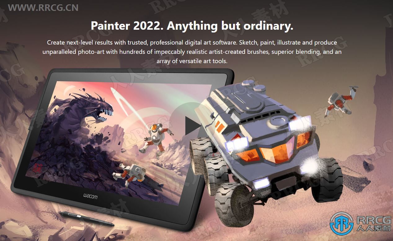 Corel Painter 2022数字美术绘画软件V22.0.1.171 Mac版