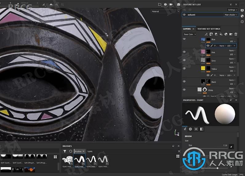 Substance 3D Painter三维纹理材质绘画软件V9.0.0.2585版