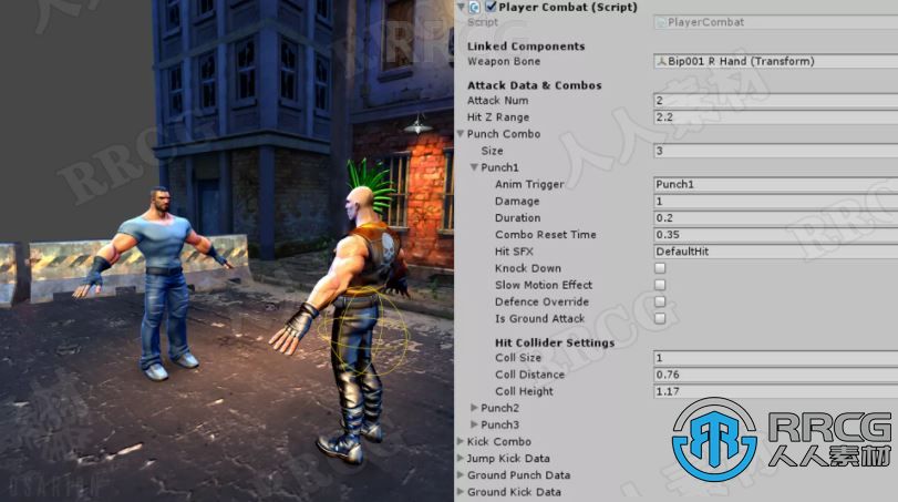 动画角色打斗闯关3D完整模板系统Unity游戏素材资源