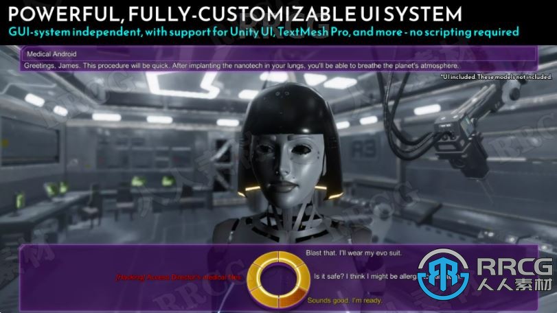 对话系统人工智能工具Unity游戏素材资源