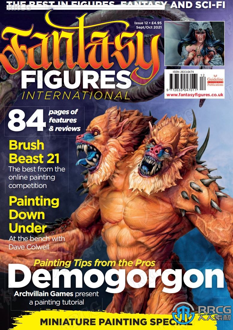 奇幻3D人物角色艺术杂志2021年9 10月刊
