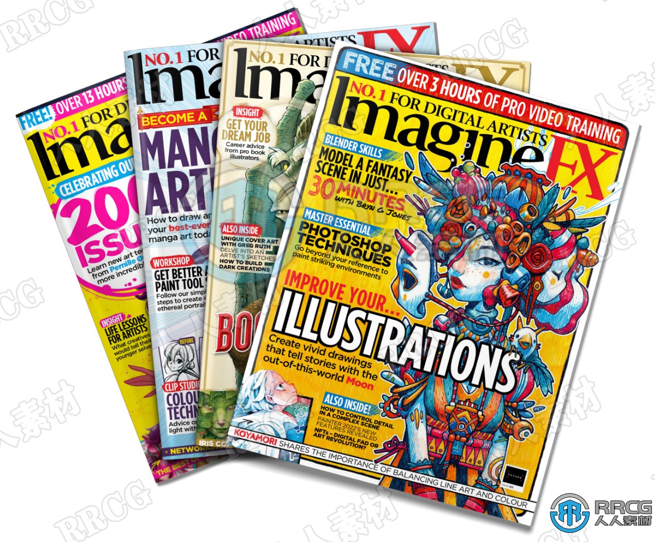 ImagineFX科幻数字艺术杂志2021年度全集
