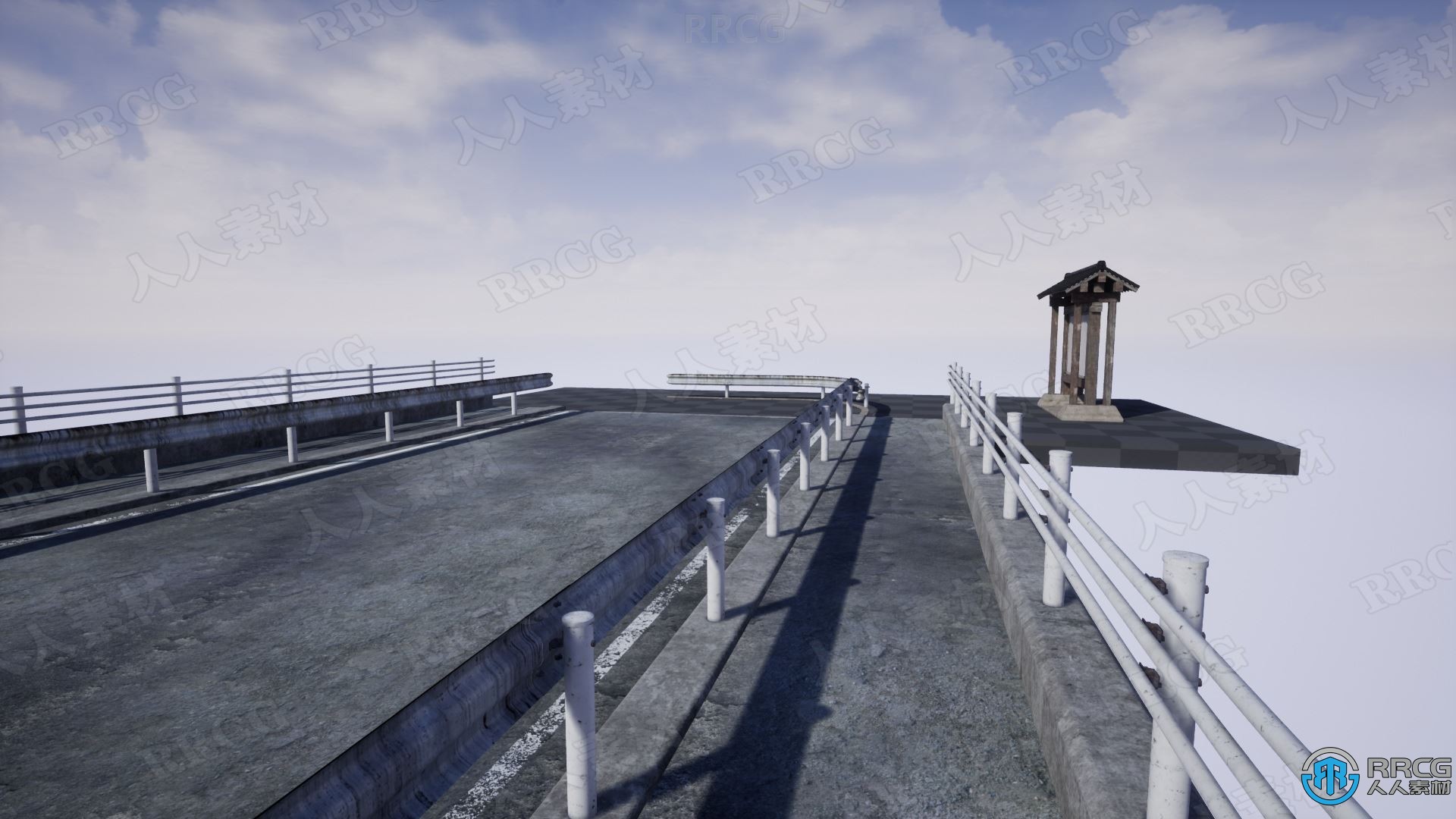 废弃日本村庄道具环境场景Unreal Engine游戏素材资源