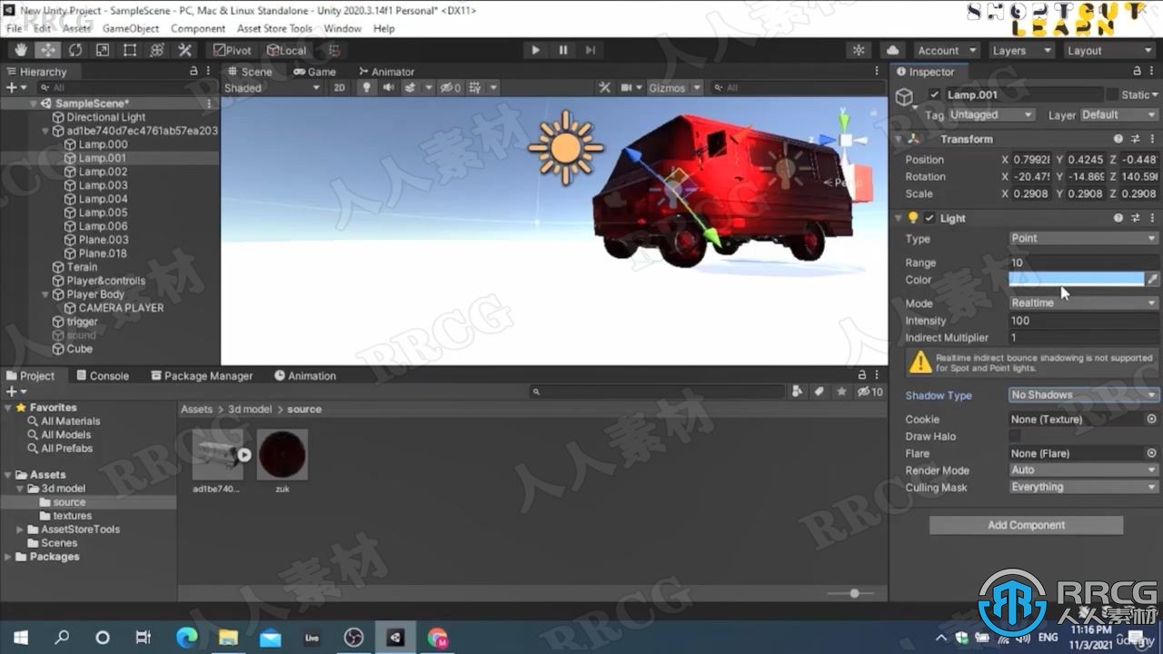 【中文字幕】Unity引擎游戏创作基础要点技术视频教程