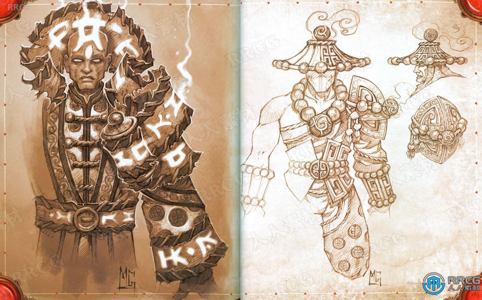 魔兽世界：潘达利亚的迷雾游戏原画插画官方美术设定集