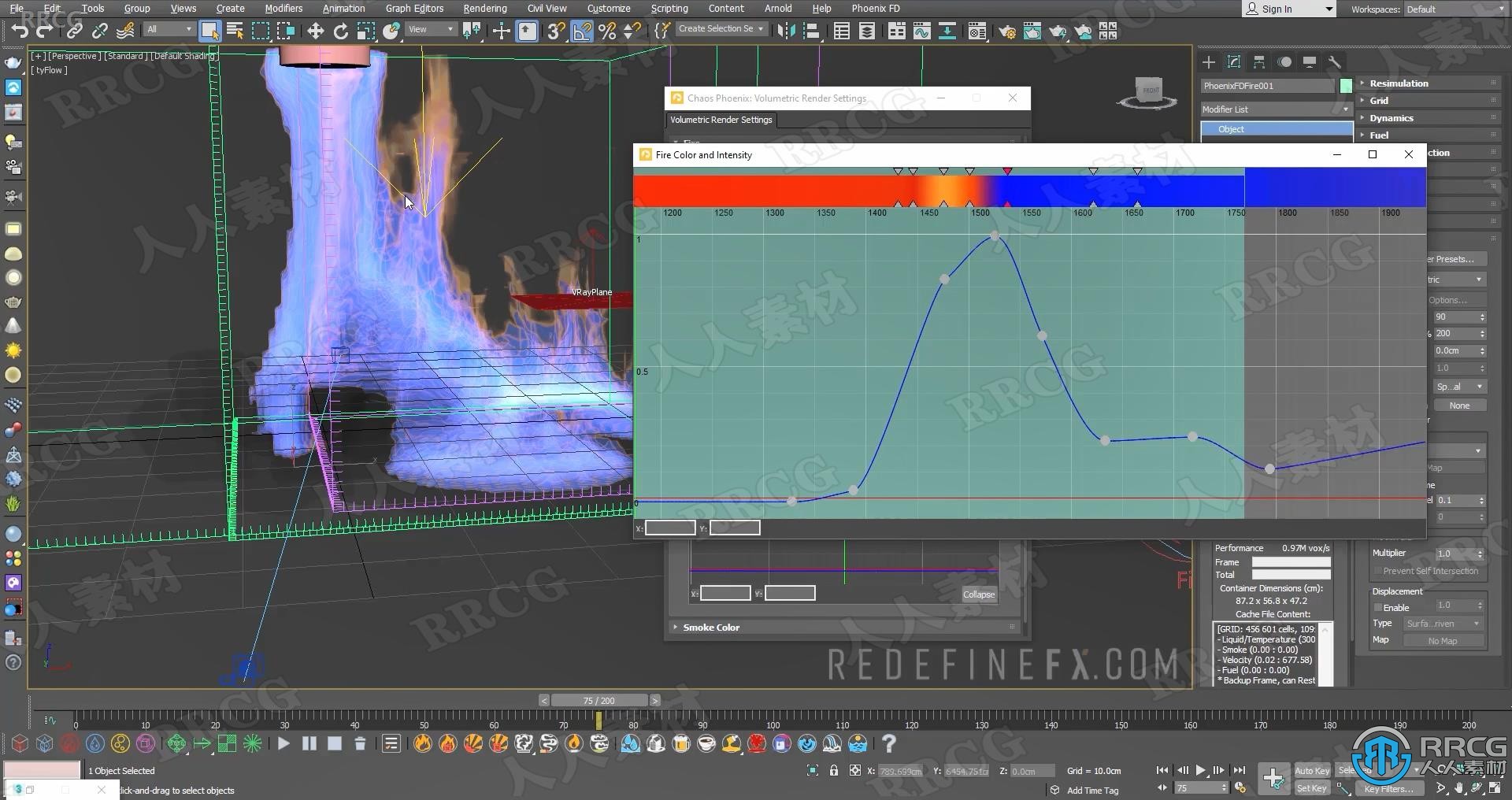 PhoenixFD液体流体模拟特效技术训练视频教程