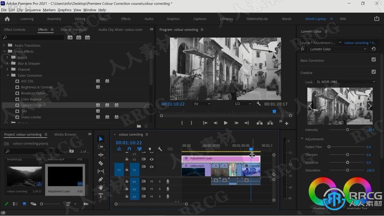 【中文字幕】Adobe Premiere Pro色彩校正和调色技术视频教程