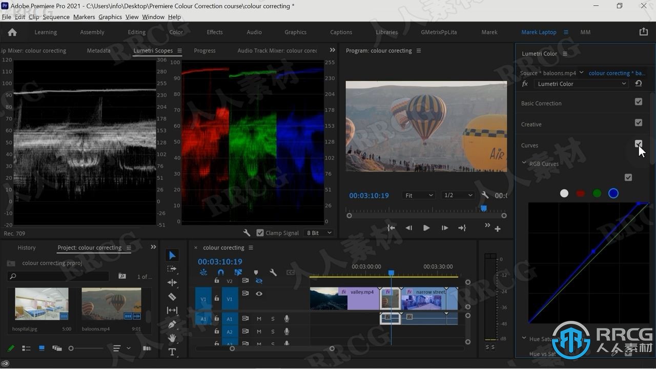 【中文字幕】Adobe Premiere Pro色彩校正和调色技术视频教程