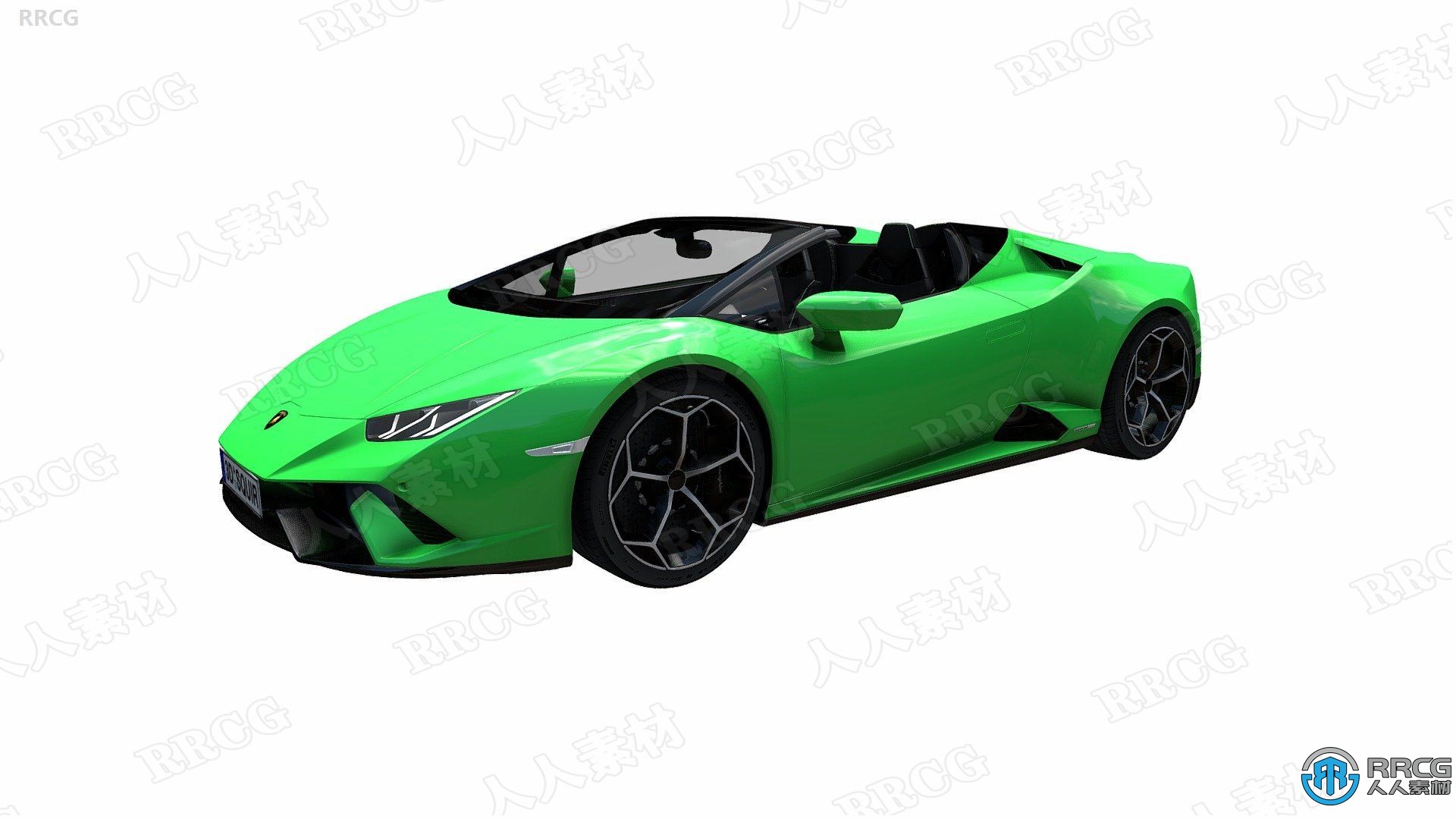 14组兰博基尼Lamborghini超跑汽车3D模型合集
