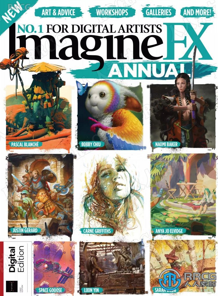 ImagineFX科幻数字艺术杂志2021年刊第5季