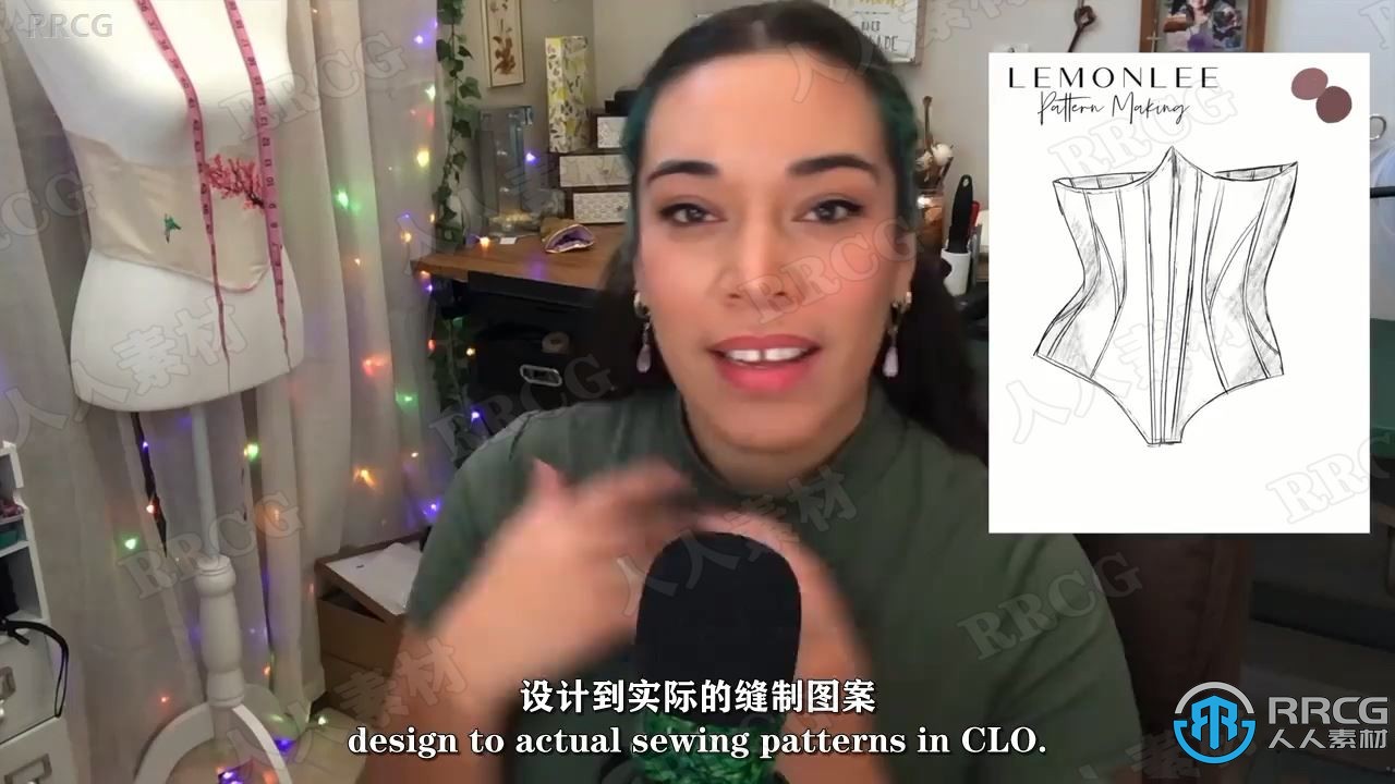 【中文字幕】Clo3d紧身胸衣实例制作视频教程