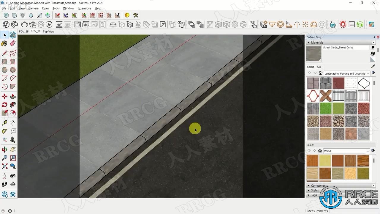 Sketchup和V-ray外部建筑场景渲染大师班视频教程