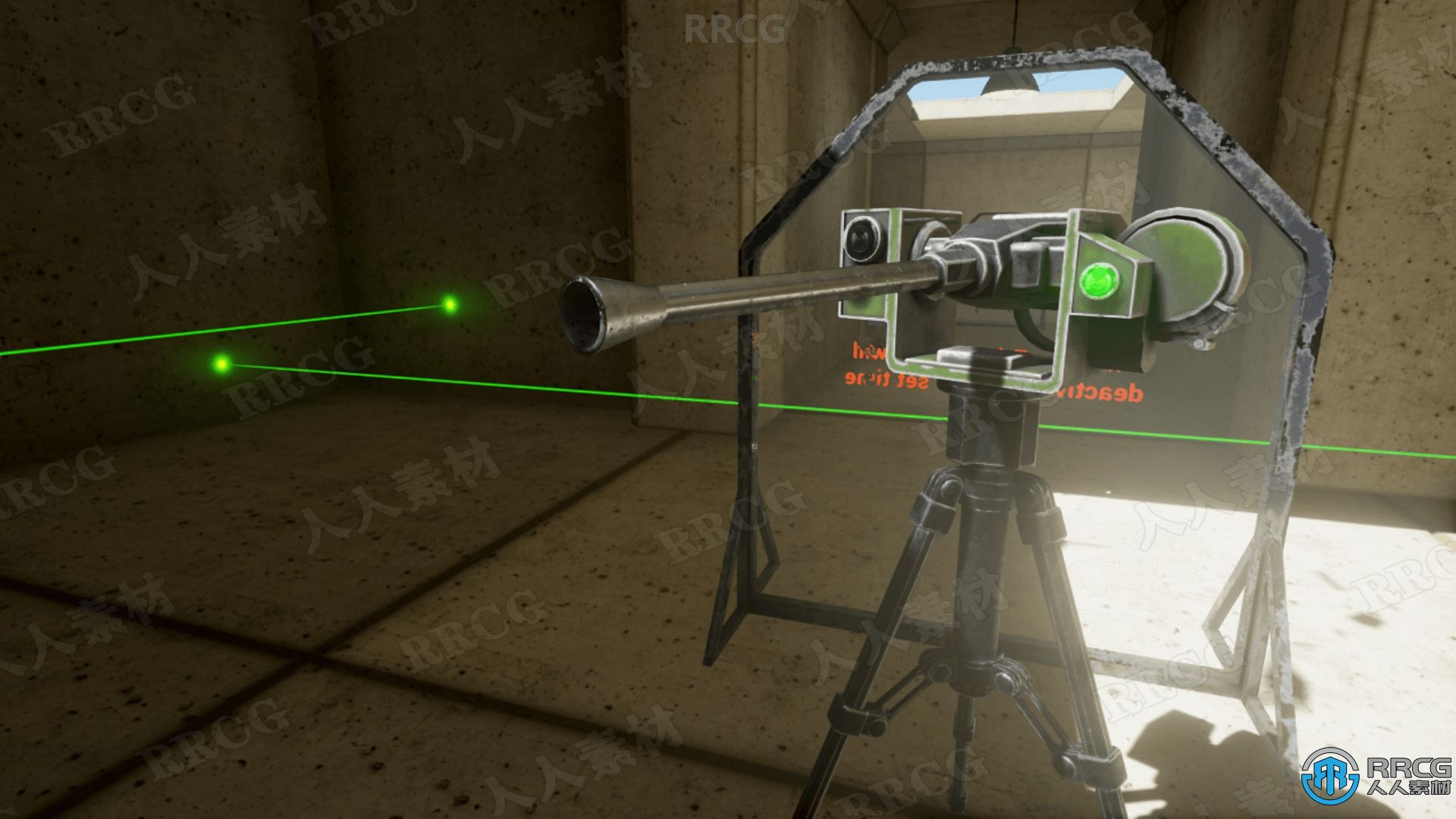 炮塔射击触发器Unreal Engine游戏素材资源