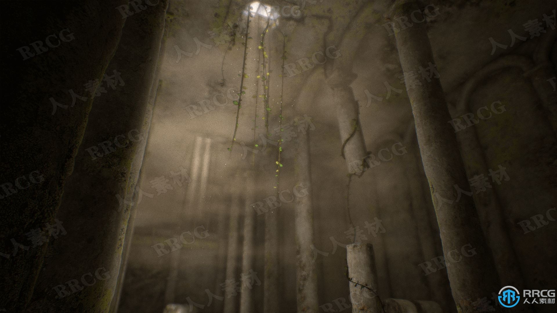 古罗马蓄水池环境场景Unreal Engine游戏素材资源