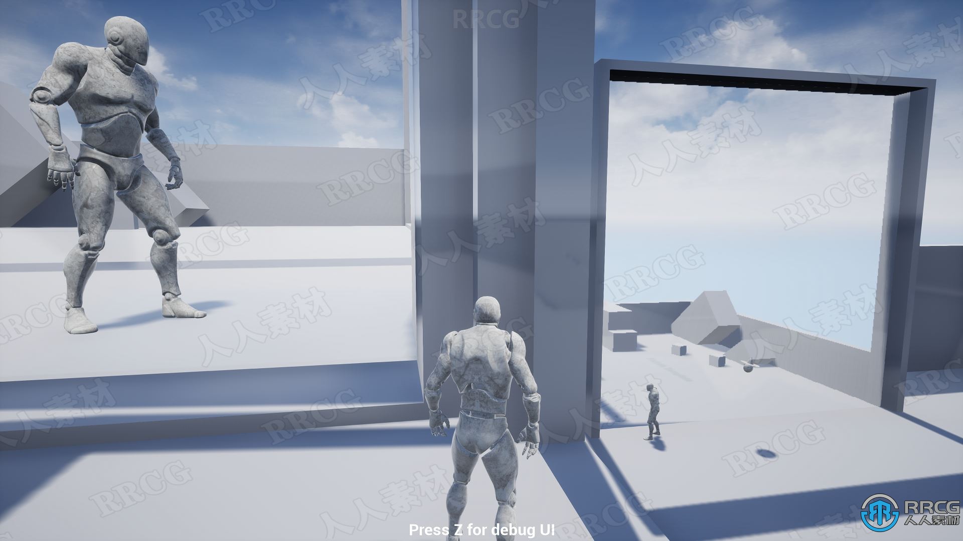 门户连接两个空间位置Unreal Engine游戏素材资源