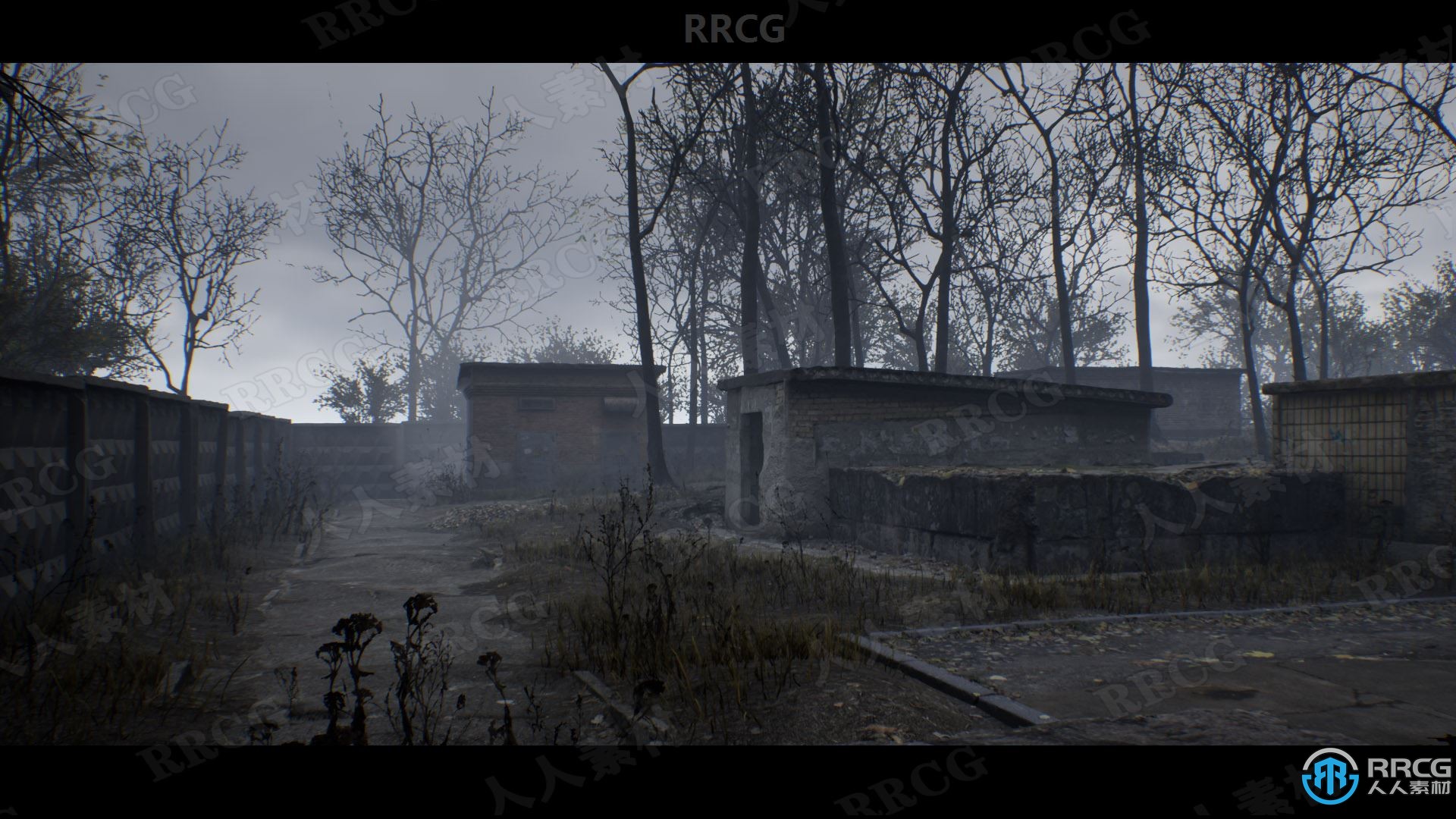东欧贫民窟场景环境建筑物道具Unreal Engine游戏素材资源