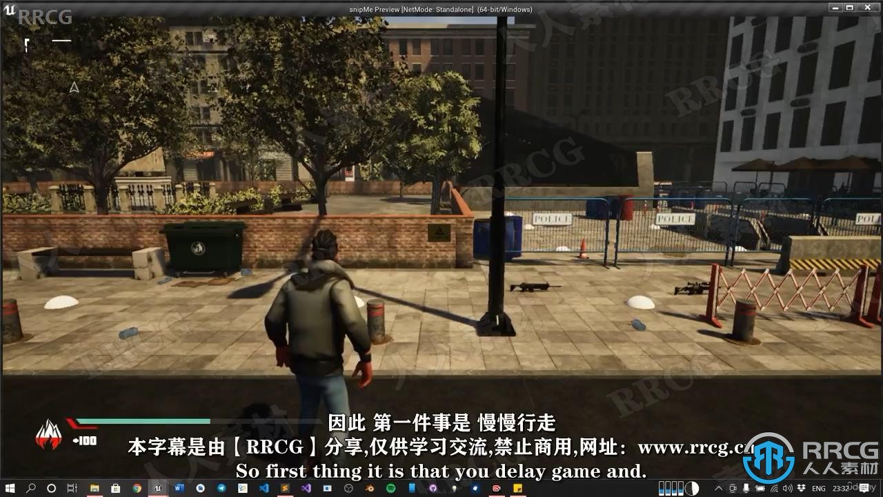 【中文字幕】UE5中用C++制作GTA类型游戏完整流程视频教程