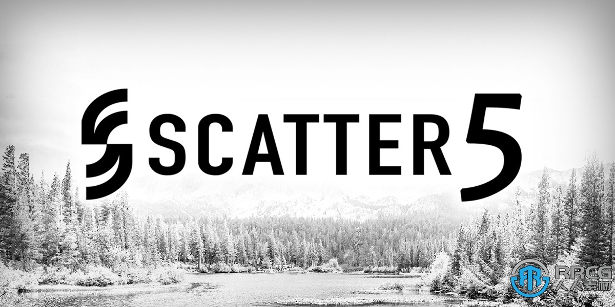 Scatter绿色草木环境生态分布Blender插件V5.0版