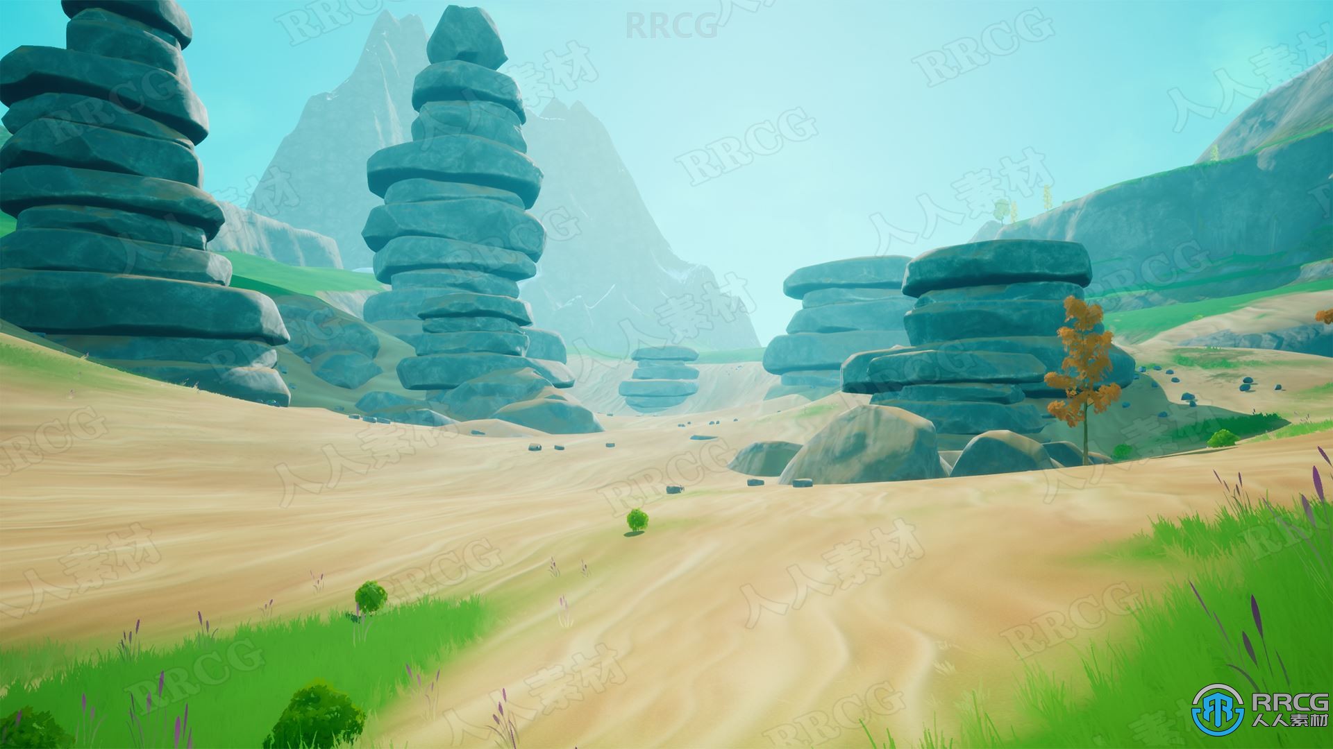 美丽风格化景观世界环境场景Unreal Engine游戏素材资源